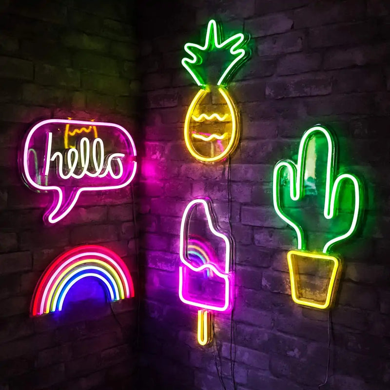 Bar Neon Light Party Wall Hanging LED